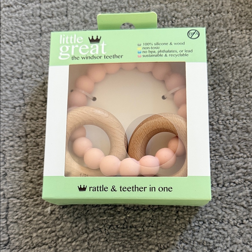 Little Great Windsor Teether Rattle